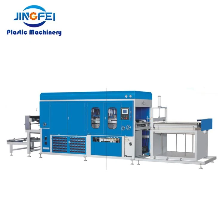 Double Heating Plate Vacuum Forming Machine
